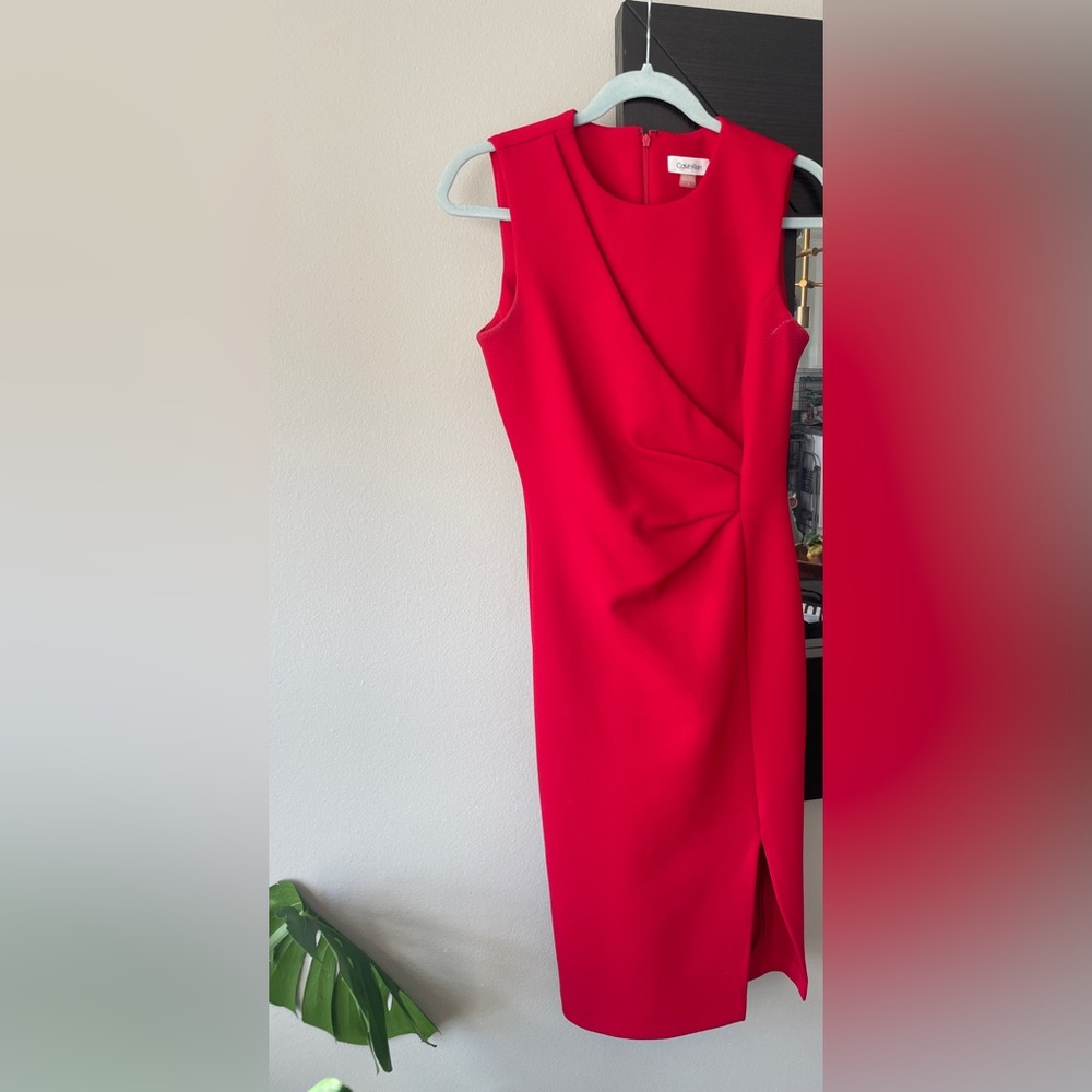 Calvin Klein Red Dress